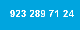 923 289 71 24